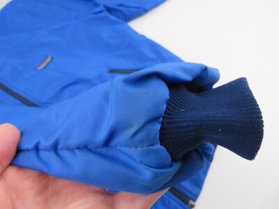 Vtg 80s Made In USA Patagonia Capilene Fleece Shelled Jacket Mens