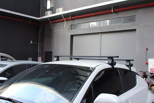 W/O Roof Rail Rack Lockable Cross Bar Crossbar Fit for Toyota Tacoma 2024+ - Picture 3 of 8