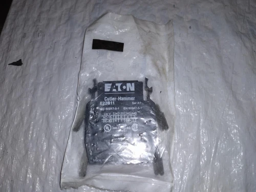 Eaton E22 pushbutton contact block E22BF11