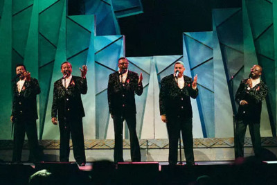 The Manhattans at Apollo Theatre Hall of Fame 4x6 TV Photo