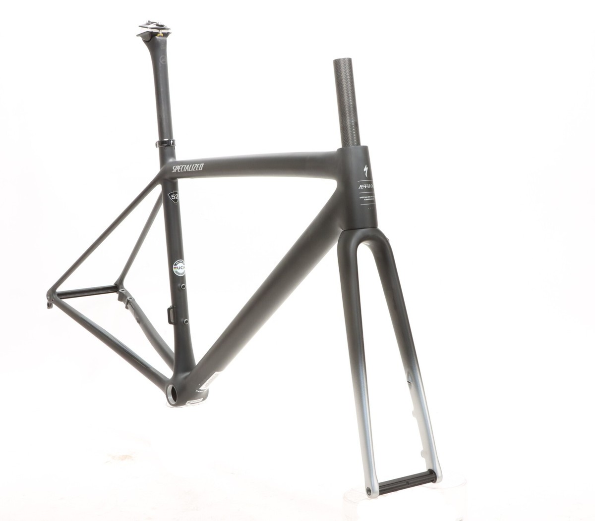 お歳暮 2024 Carbon Aethos Specialized 2023 Frameset Carbon/Fl Satin 52cm ロードバイク