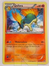 Quilava TURBOBLITZ 19/162 Non Common Pokemon EX Italian Card