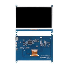7 Inch Raspberry Pi 4/3/2/B/B /A Monitor 1024X600 IPS 5-Points Capacitive Touch