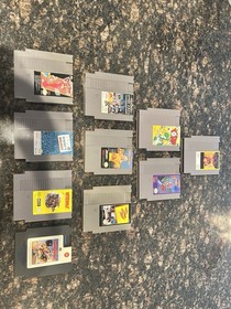 NES Game Lot - All Working Condition - Wally Bear And The No Gang!