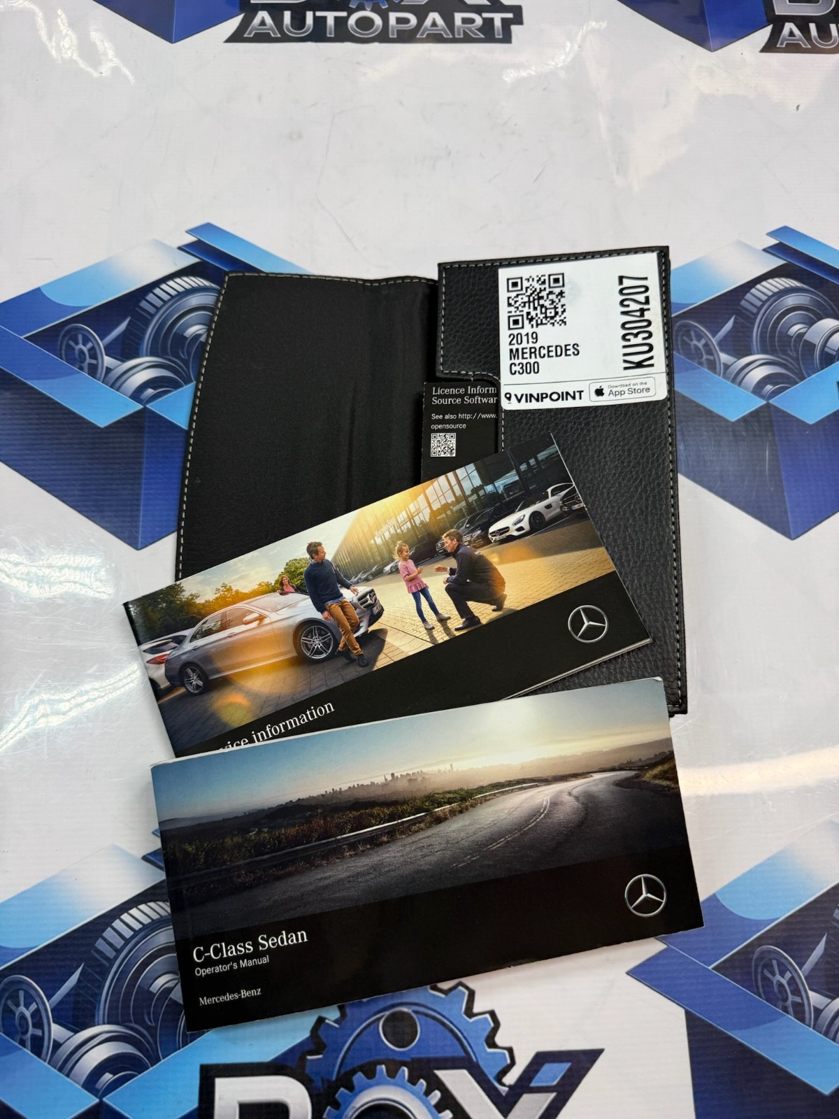 2019 MERCEDES C300 W205 USER GUIDE OWNERS OPERATORS MANUAL W/ CASE OEM