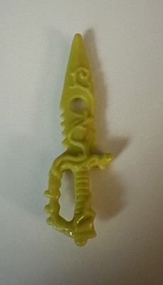 Toxic Crusaders Major Disaster Knife Sword Accessory Weapon Part Playmates 1991