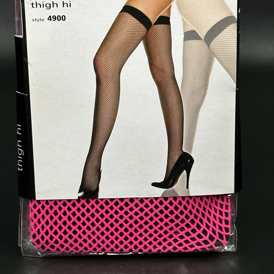 Medias hasta el muslo Rosa Puño delgado Disfraz de Halloween Juegos con disfraces Festival Rave Foto 4 de 4