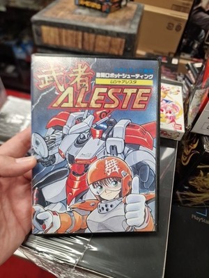 MD Musha Aleste Japanese Version complete with manual great conditions