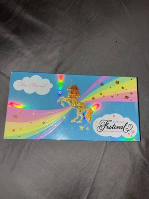Too Faced Life s a Festival Eyeshadow Palette NEW IN BOX Limited Edition