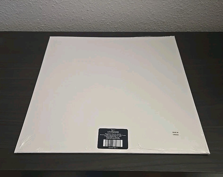 LOUKEMAN SD-1 Vinyl LP 1st Press Electronic House Synth Louke Man