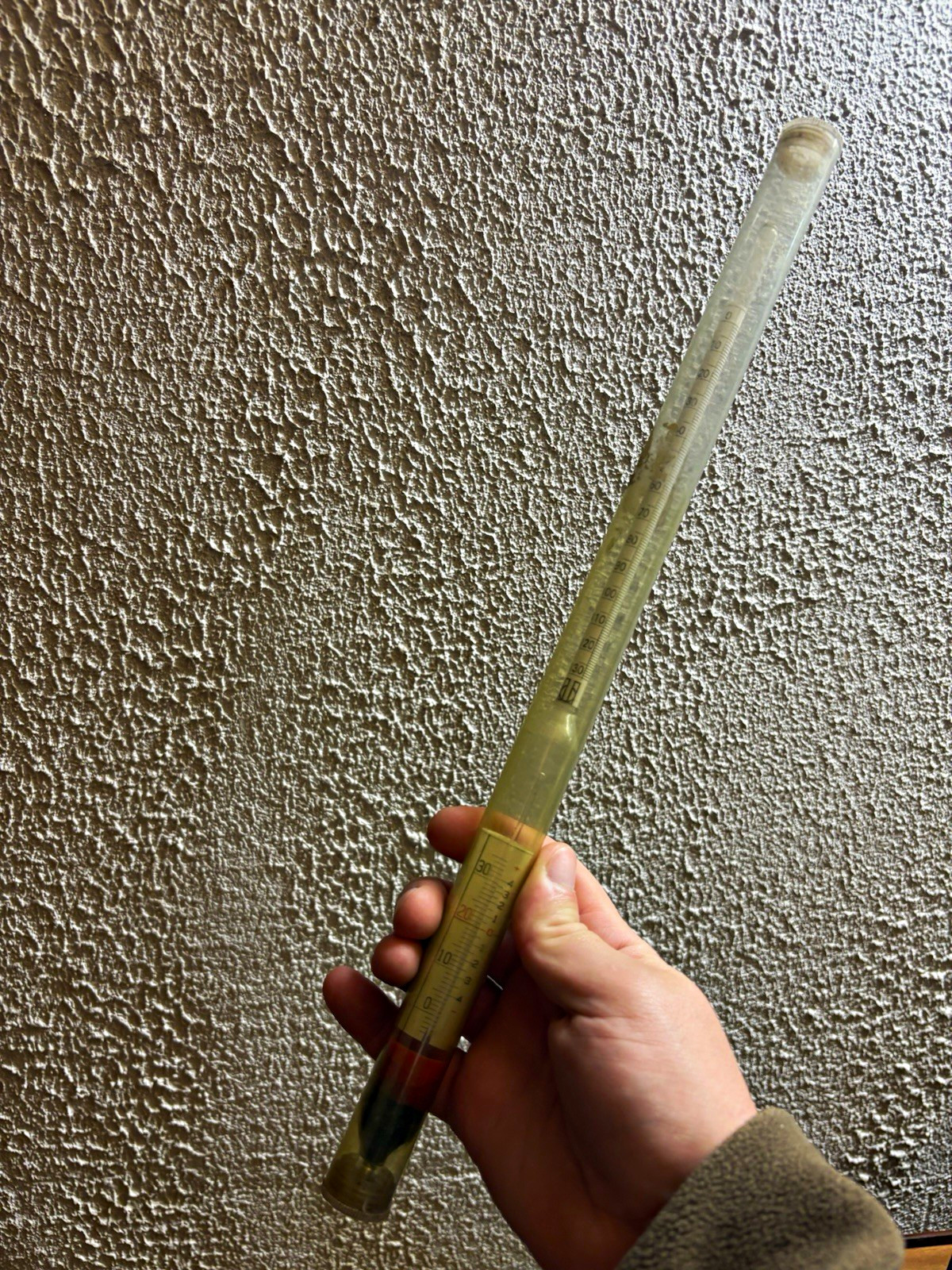 Oechslewaage / Mostwaage 0–130 °Oe mit Thermometer