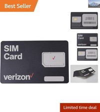 All-in-One 4G LTE SIM Card Nano/Micro/Standard - Prepaid Solution by Verizon