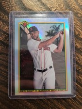2020 BOWMAN CHROME XANDER BOGAERTS 1990 REFRACTOR BASEBALL CARD Boston Red Sox