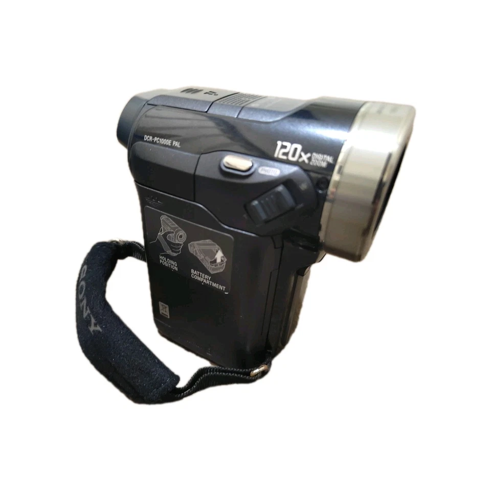 Sony Handycam DCR-PC1000E MiniDV Camcorder Rare Video Camera Boxed W/ Docking St - Image 4 of 4