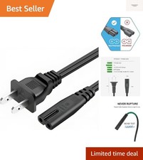 6FT LG TV Power Cord for LG TV 24" 28" 32" 40" 43" 48" 49" 50" 55" 60" 65" 75...