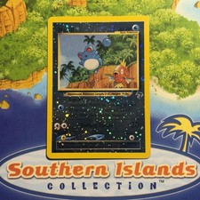 Pokémon Vintage Southern Islands Reverse Holo Marill 11/18 Rare WotC Promo Swirl