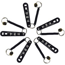 5-Pack Oxygen Cylinder Wrenches, Each w/Bungee  2 Brass Yoke Washer Seals fo...