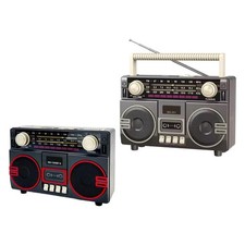 Retro Portable Radio AM SW Speaker for Outdoor Compact Multifunctional Charging