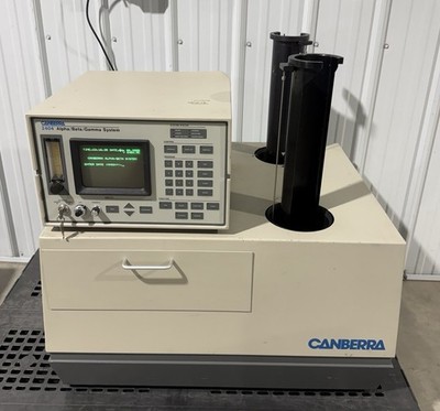 Canberra Alpha Beta Gamma System 2404 2405 Detector Screen Turns On Local Pickup