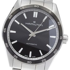 Hamilton H362050 Jazzmaster Performer Wristwatch Automatic Black Dial