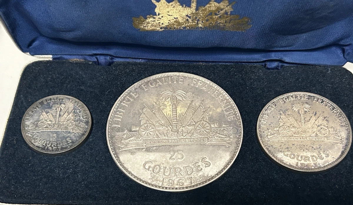 Silver 1967 Haitian Coins for sale | eBay
