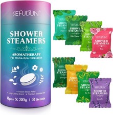 Shower Steamers Aromatherapy - Birthday Gifts for Women 8 Pack Shower Bombs