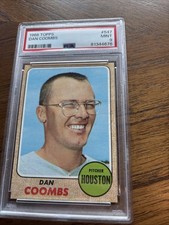 1968 Topps High #Danny Coombs #547 PSA 9 Mint
