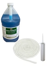Central Boiler Yearly Maintenance Kit 9, 1" Fire Rope w Silicone & Molyarmor