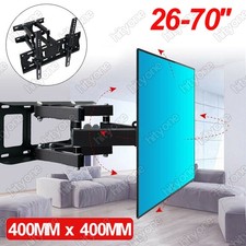 TV Wall Bracket Mount Corner Tilt Swivel 32 37 40 47 50 55 60 65 70 inch LED LCD
