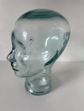 Vintage Glass Mannequin Head – Art Deco Style - From the 90