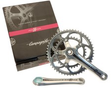 Guarnitura Campagnolo Athena 50/34T 11s Compact Silver 170mm '15 Power-Torque NUOVA