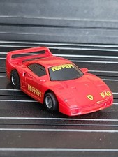 Tyco 440x2 Red Yellow Ferrari F40 Slot Car Very Nice