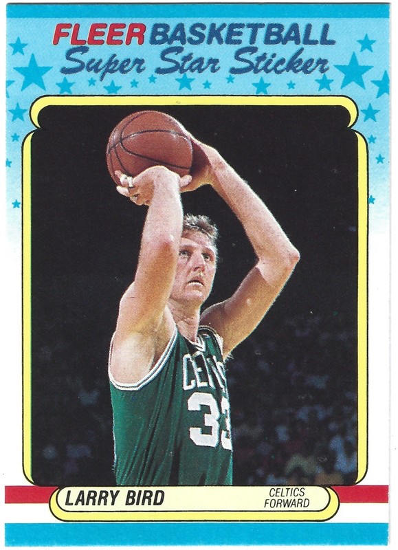 1988-89 Fleer Stickers #2 Larry Bird (25_5)