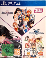 Sony PS4 Playstation 4 Spiel Tales Of Trilogy Vesperia + Berseria + Zestiria Ovp