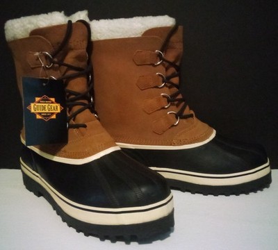 Guide Gear  Men's 11D (Medium) Nisswa Waterproof Winter Boots Tan NWT