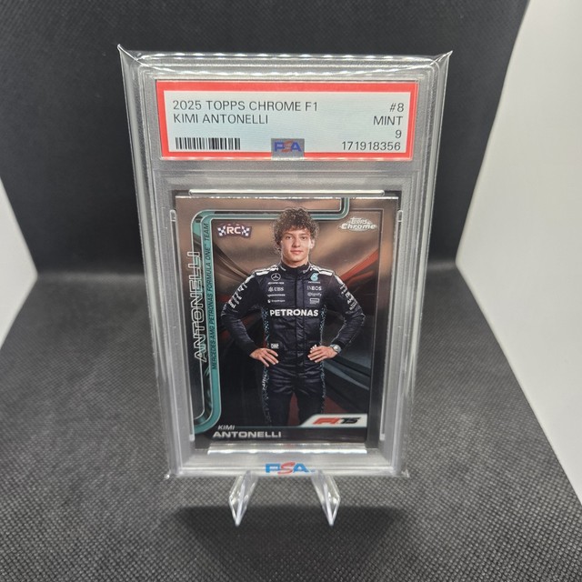 Kimi Antonelli 2025 Topps Chrome Formula 1
