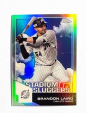 Brandon Laird ~ 2021 Topps Chrome NPB ~ Stadium Sluggers Refractor #SL-18