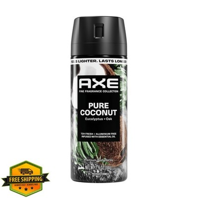 AXE Pure Coconut Body Spray 2.9 Ounce