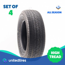 Set Of 4 Used 25565r17 Firestone Destination Le3 110t - 8.5-932 Set Of 4 Used 25565r17 Firestone Destination Le3 110t - 8.5-932