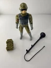 Vintage Hasbro GI Joe TRIPWIRE 1983 Action Figure w/Backpack, Detector