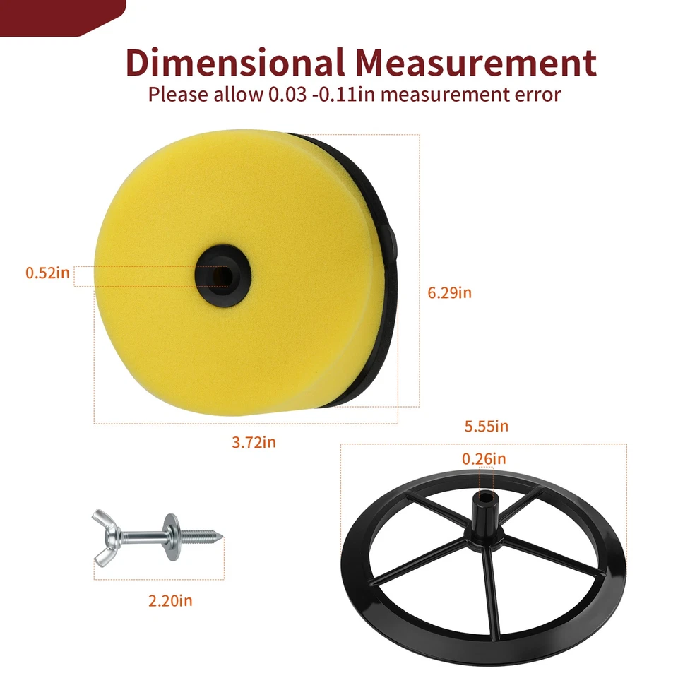 Filtro de aire + soporte guía con tuerca para Honda CR80R 1996-2002 / CR85R 2003-2007 Foto 2 de 4