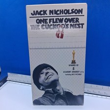 One Flew Over the Cuckoos Nest VHS, 2001 c