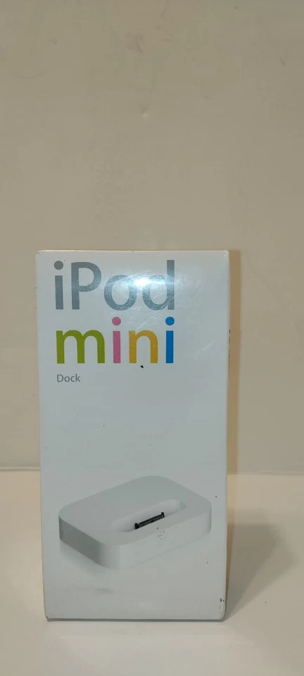 Apple iPod Mini Dock M9467G/A Sellado Genuino Nuevo Antiguo Stock Raro 2004 Original Foto 2 de 4