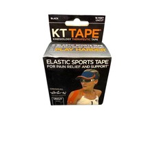 KT Tape Original Elastic Sports Tape Black 16 Feet Uncut Kinesiology Therapeutic 4.31 per gallon