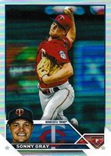 2023 Topps #78 Sonny Gray Rainbow Foil