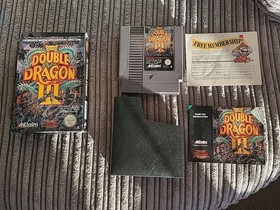 Double Dragon 3 NES PAL Version Complete in Box with Manual