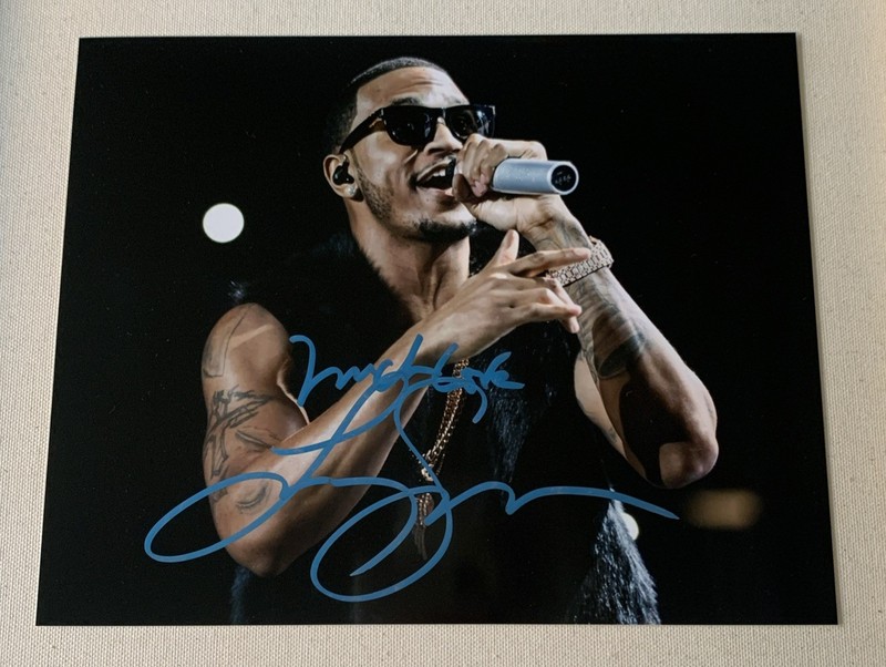 R&B Music Superstar Trey Songz Signed Autographed 8x10 Photo  *SALE*