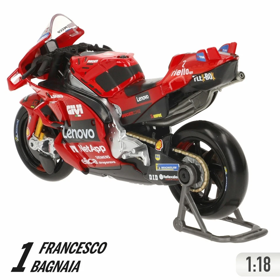 Motocicletta Maisto 2024 DUCATI LENOVO 12 X 8 X 4 CM - Immagine 3 di 4
