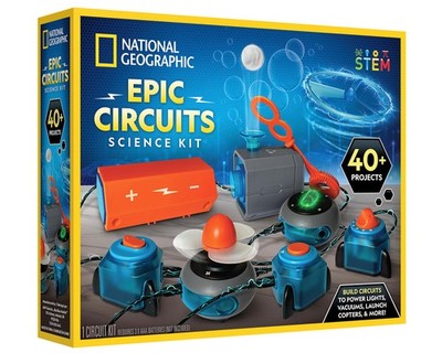 Blue Marble National Geographic Epic Circuits Science Kit [DWDRTCIRCUIT30]