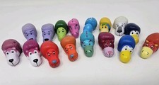 Flipazoo Mini Figure Lot   Colorful Animal Toys   Mixed Styles   As Is